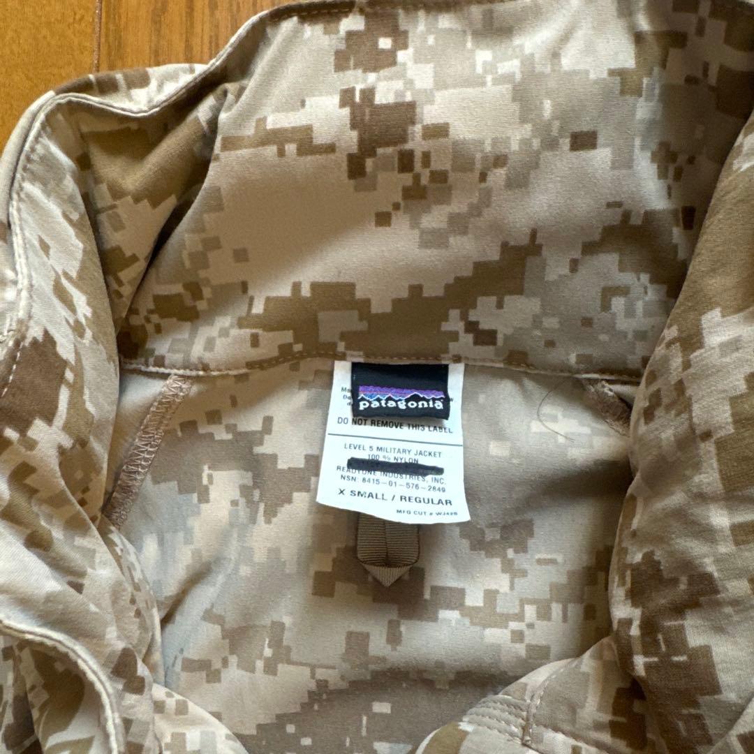 希少　米軍 パタゴニア MARS level5 AOR1 ジャケット ゴルサイ