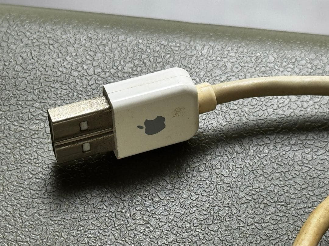 Apple 純正 キーボード テンキー 2003年 ケーブル付き 美中古品