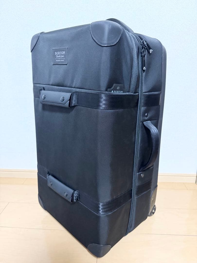 【美品】BURTON　86L　ウィーリーダブルデッキ　スーツケース