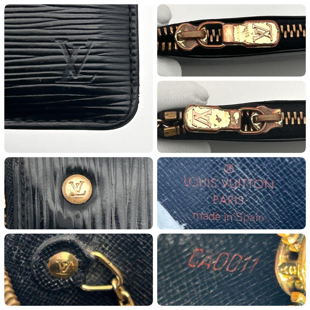 ✨美品✨ ルイヴィトン ケース エピ ポシェットクレ ブラック