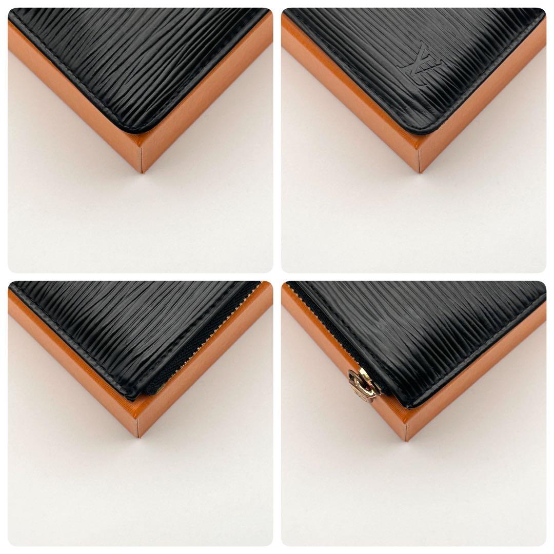 ✨美品✨ ルイヴィトン ケース エピ ポシェットクレ ブラック