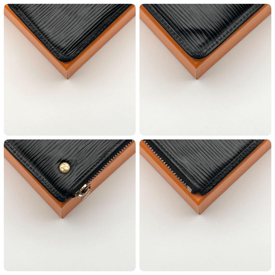 ✨美品✨ ルイヴィトン ケース エピ ポシェットクレ ブラック