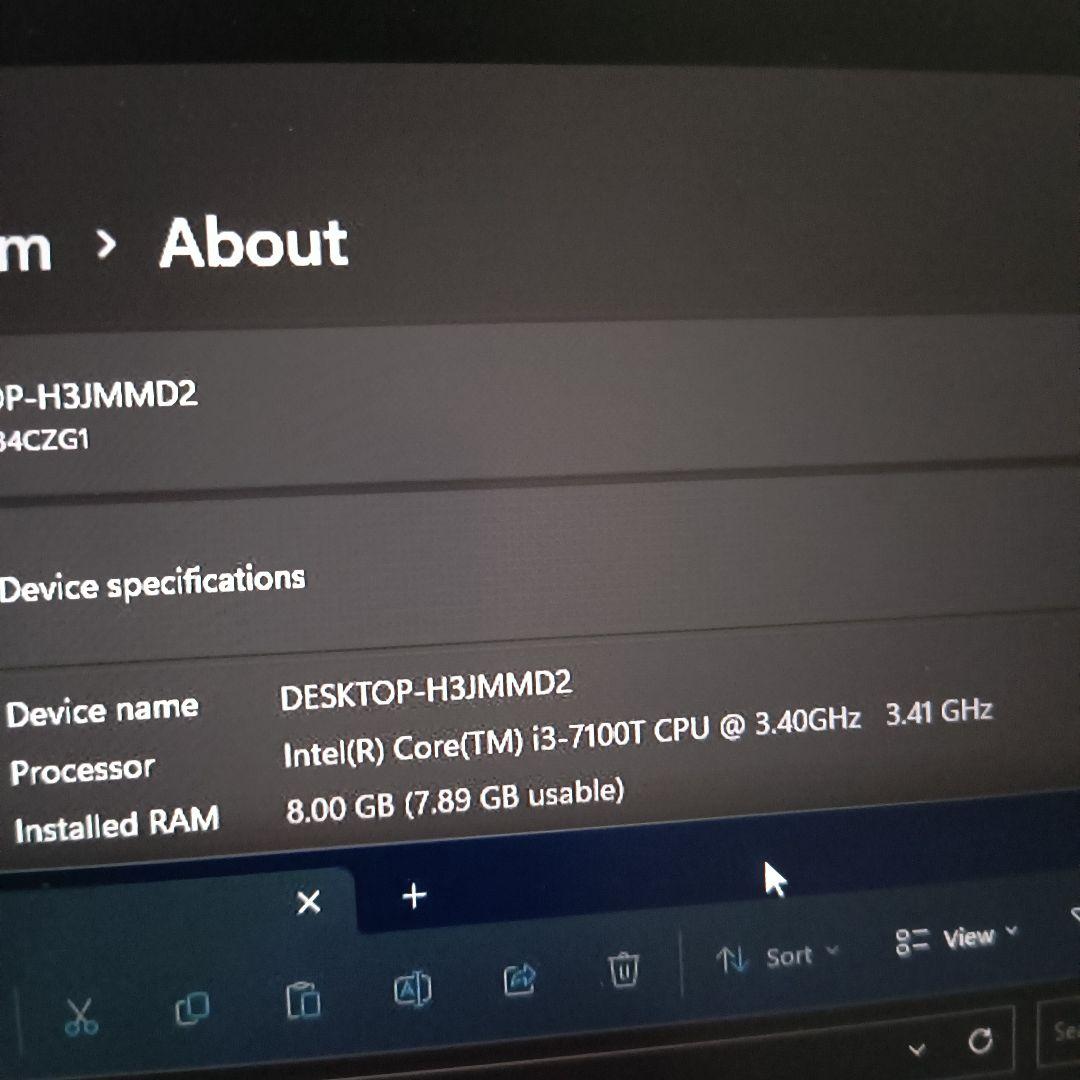 NEC Mini PC Mate i3 8GB/500GB HDD 省電力