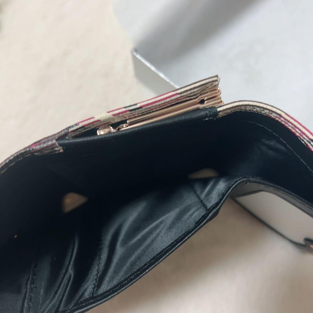 Vivienne Westwood チェック柄 三つ折り財布