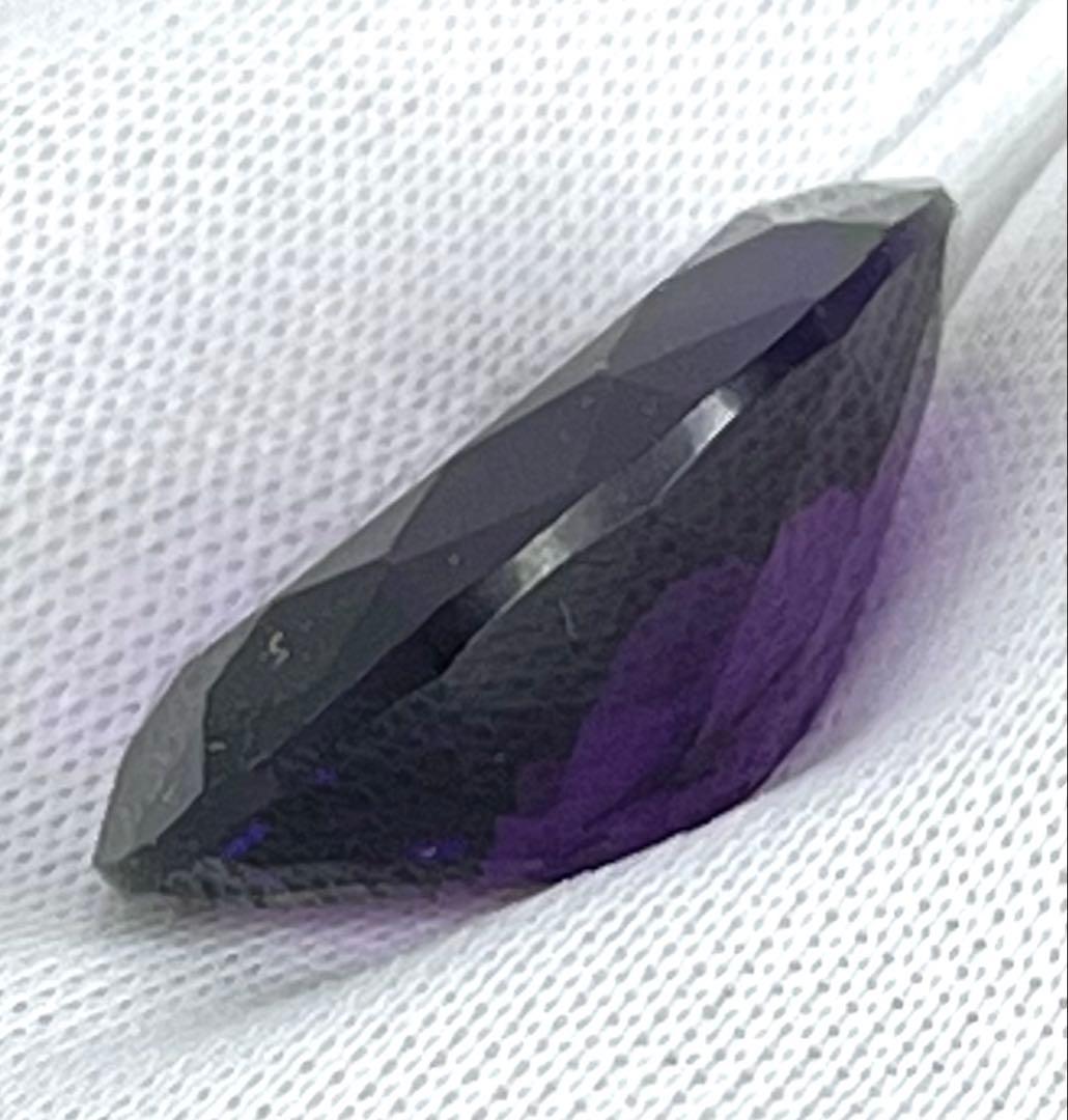 宝石ルース 『最高級品のカシャライ産！』天然カラーチェンジアメジスト 鑑別付き
