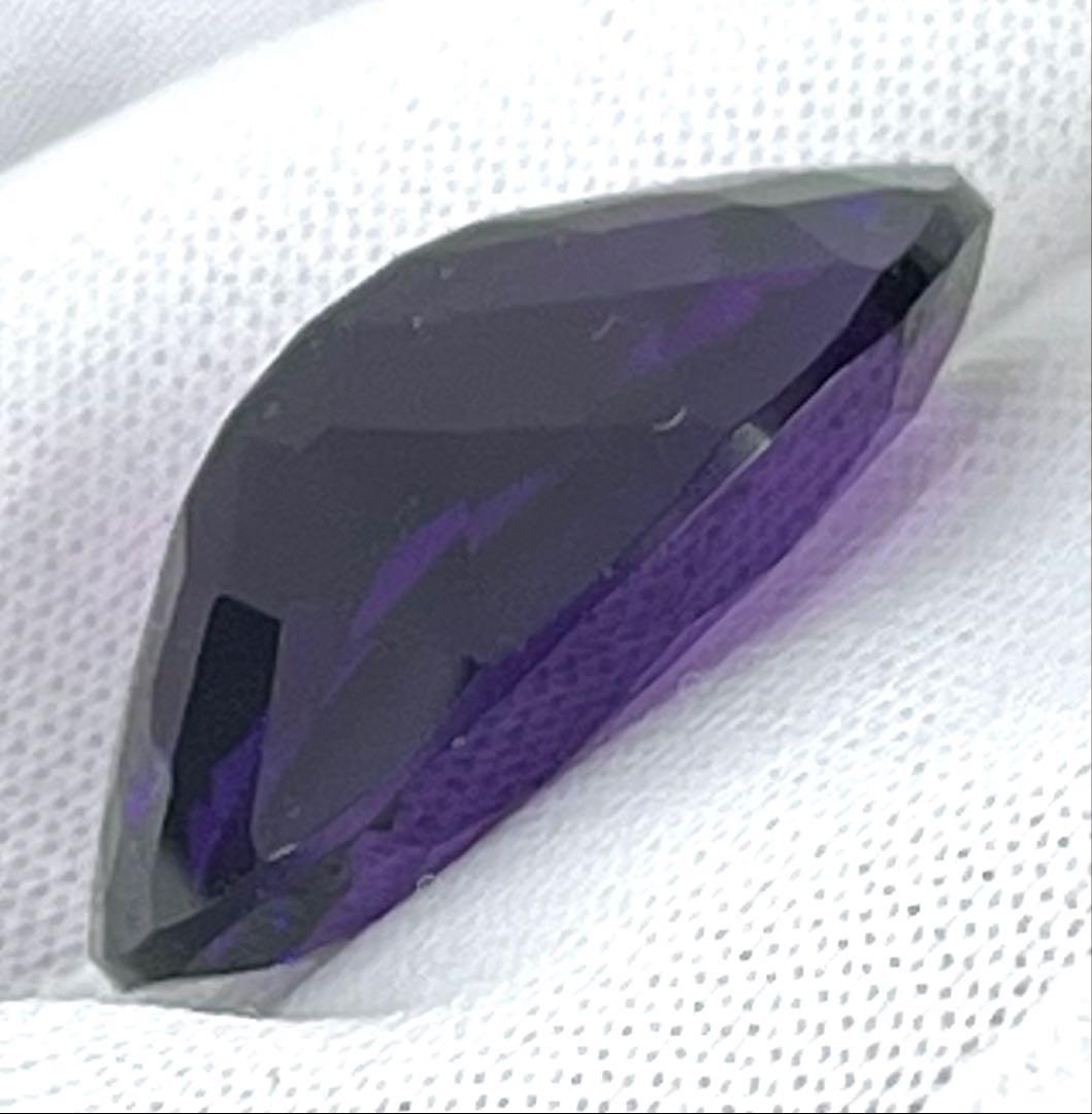 宝石ルース 『最高級品のカシャライ産！』天然カラーチェンジアメジスト 鑑別付き