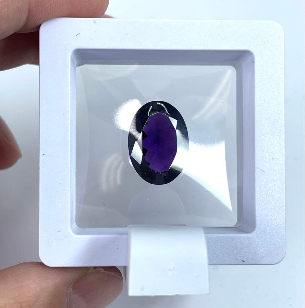 宝石ルース 『最高級品のカシャライ産！』天然カラーチェンジアメジスト 鑑別付き