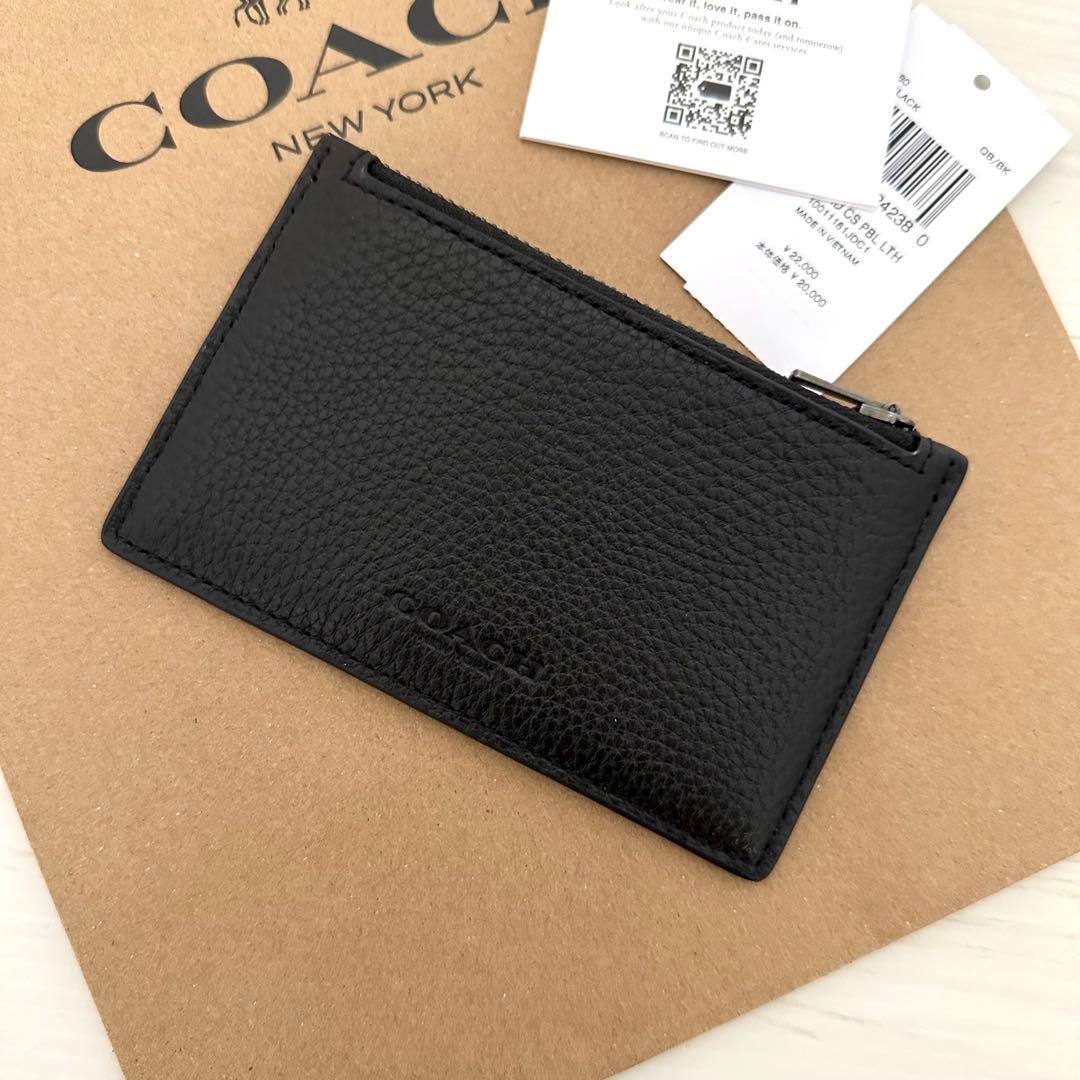 ★ COACH ケース ブラック 小銭入れ財布