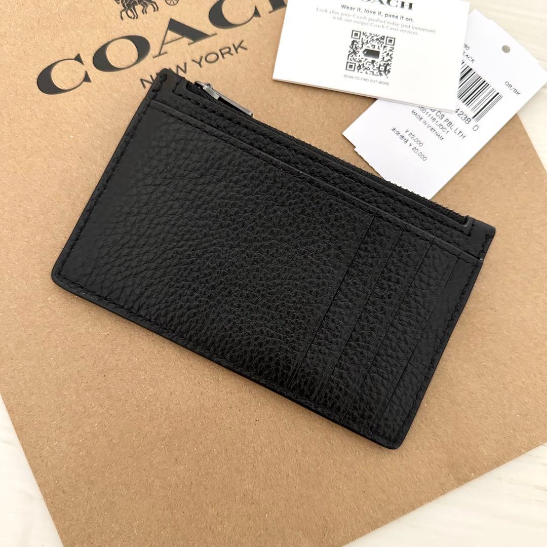 ★ COACH ケース ブラック 小銭入れ財布