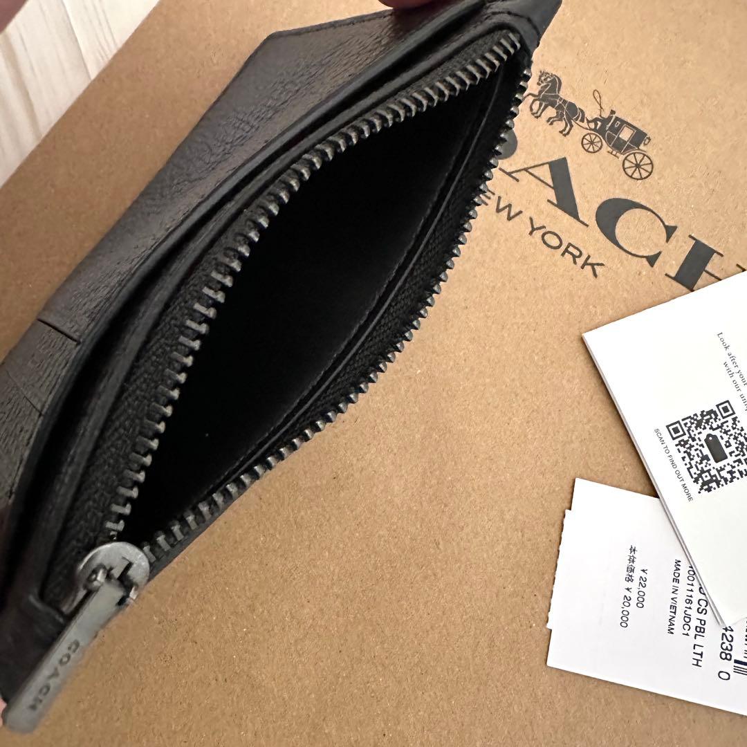 ★ COACH ケース ブラック 小銭入れ財布