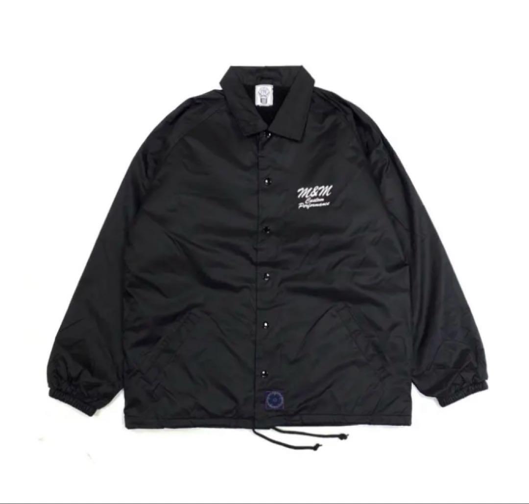 M&M CUSTOM PERFORMANCEナイロン ボア コーチジャケット　M