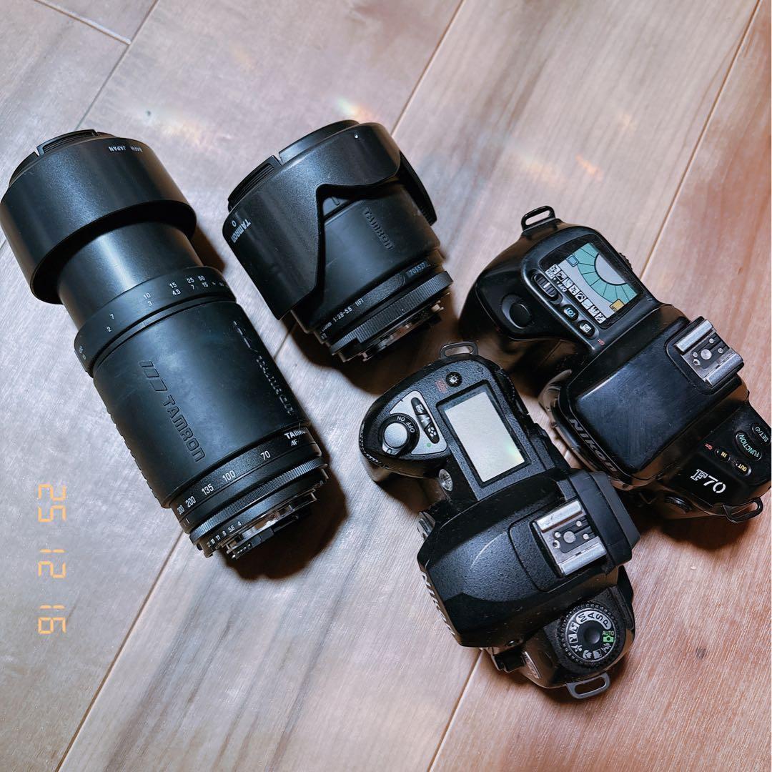 【Nikon】D70本体 ダブルレンズセット 28mmから300mm おまけ多数