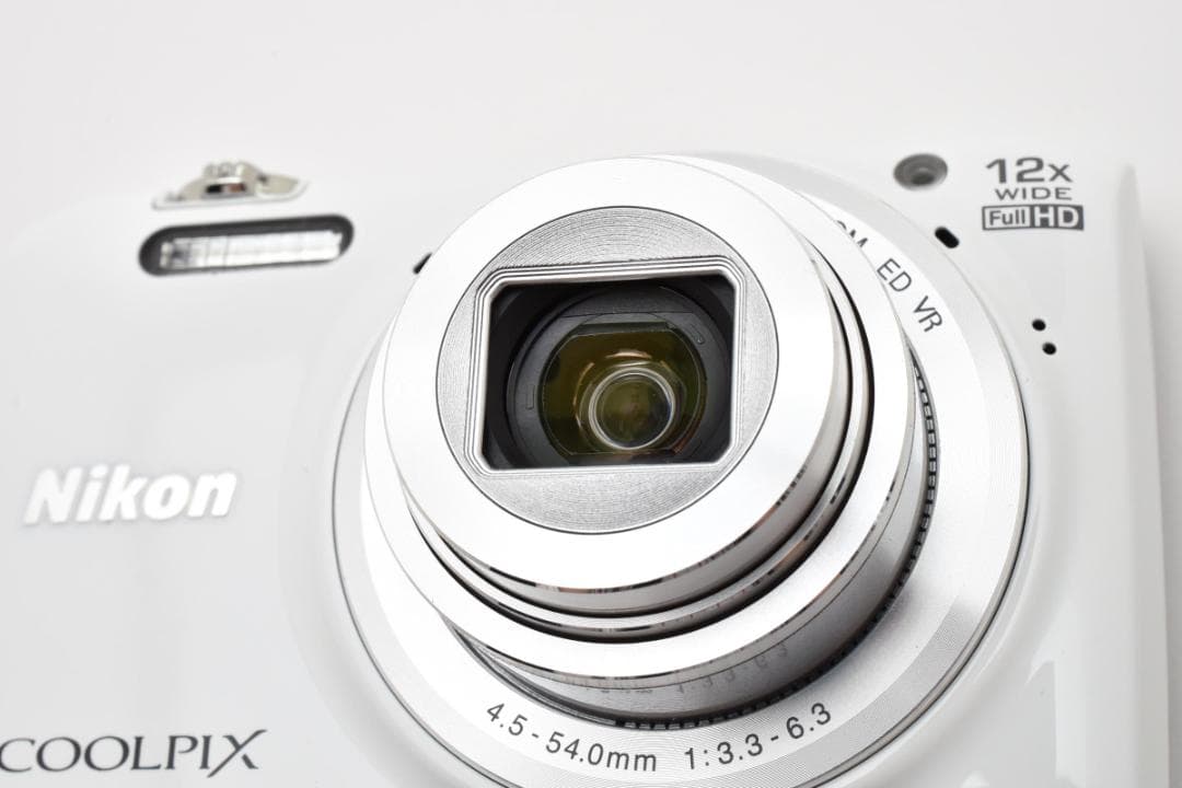 【極美品】Nikon COOLPIX S6800 ホワイト　動作確認済