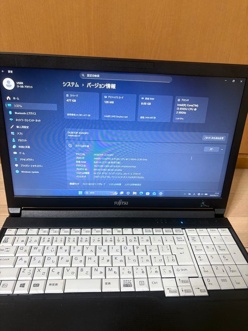 富士通 LIFEBOOK A579 ライセンス認証済み 激安