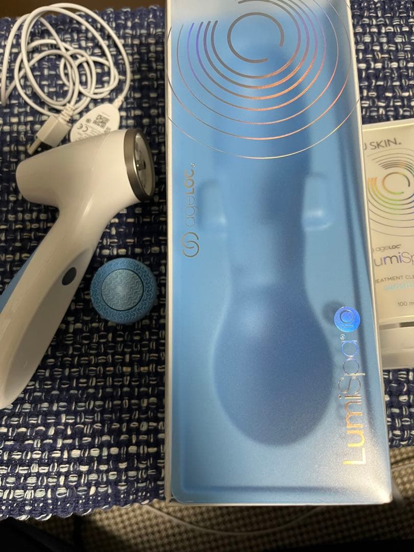 LumiSpa 美顔器 ホワイト/ブルー
