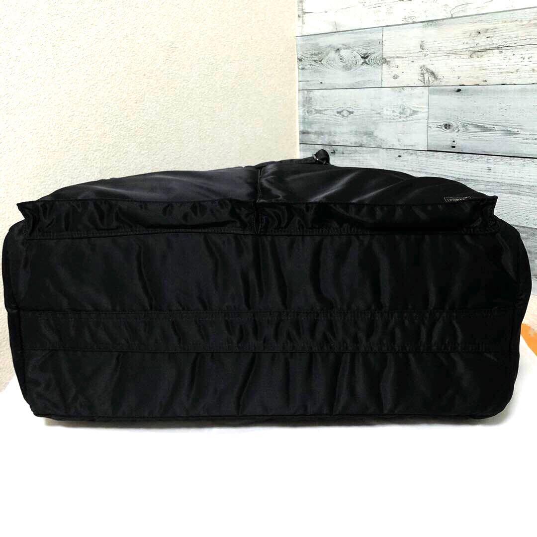 極美品✨希少 ポータータンカー ボストンバッグ ショルダーバッグ 大容量ブラック