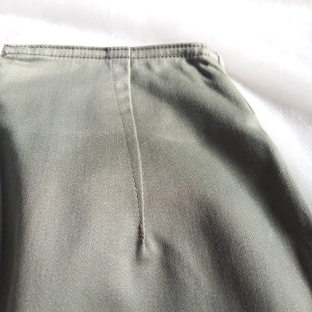 ラスト1着　カーキ　未使用　限定カスタム　マディソンブルー　タイトロングスカート