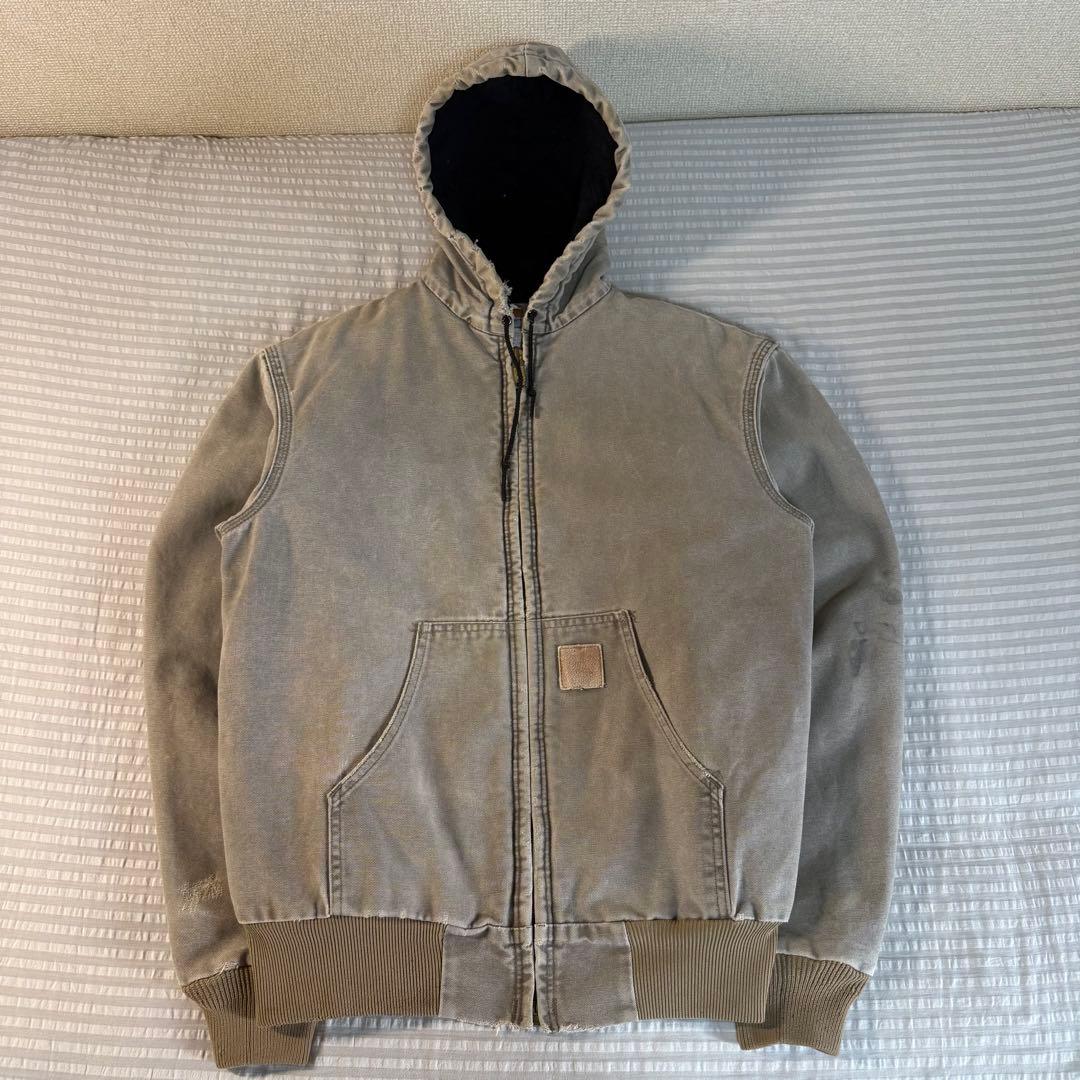 希少 USA製 カーハートアクティブジャケット J68 DES