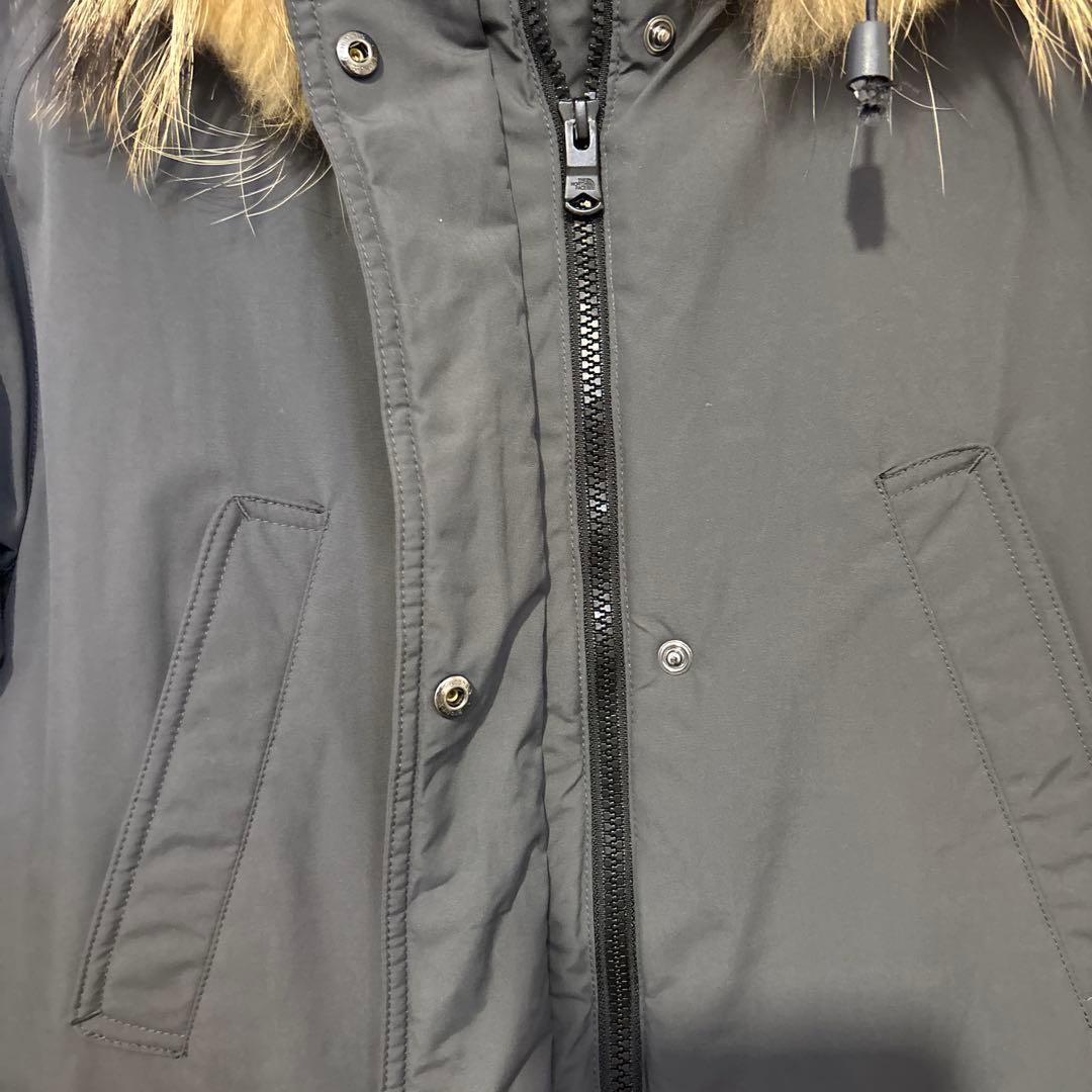 【美品】ザノースフェイス マクマードダウンジャケット ファー付　レディースM