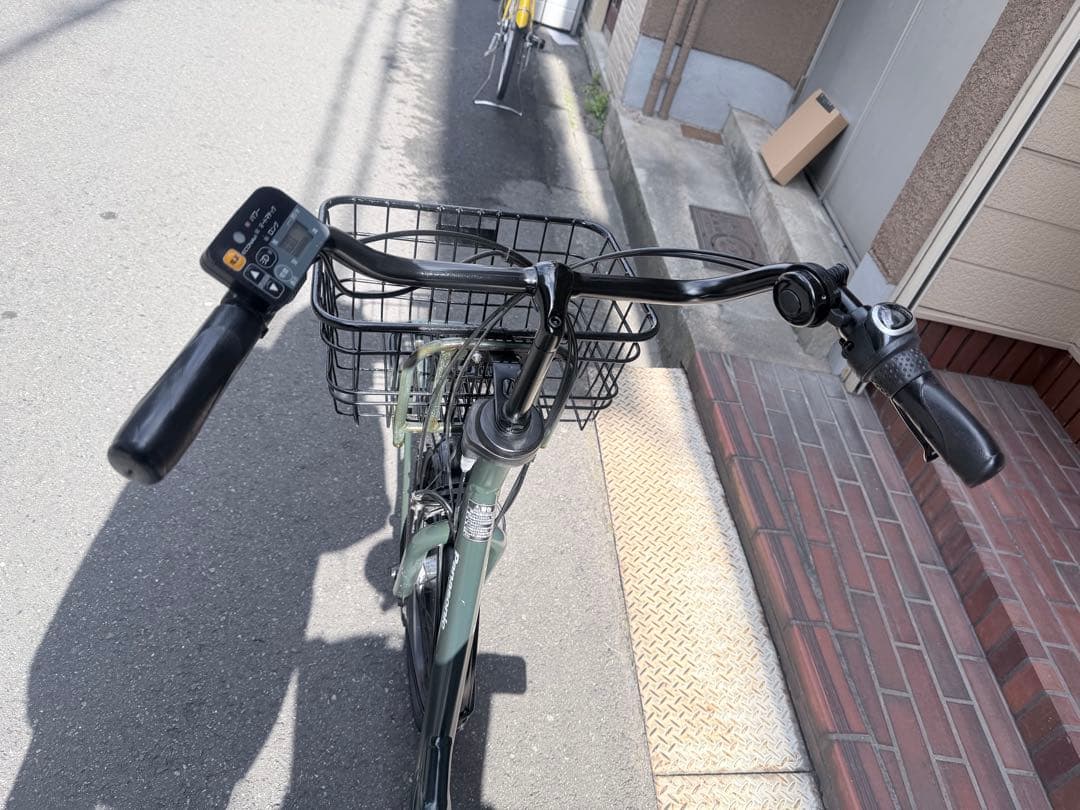 大阪府　子供乗せ　Panasonic 電動アシスト自転車 チャイルドシート付き