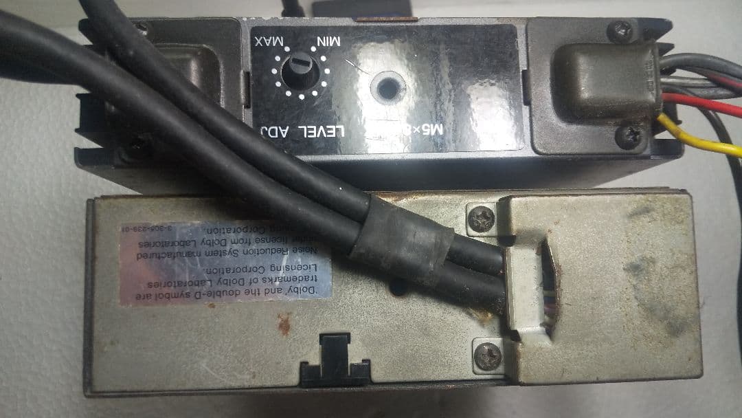 SONY ステレオカセットプレーヤー XK-F77 + パワーアンプXM-F55