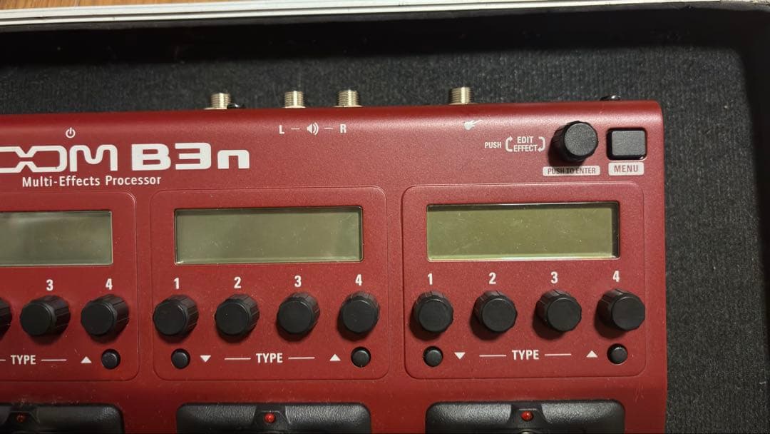 ZOOM ベース用マルチエフェクター B3n