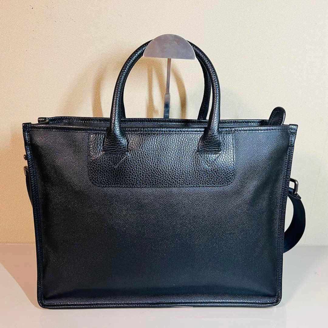 【数回使用程度】オロビアンコ ブリーフケース ビジネスバッグ レザー 2way