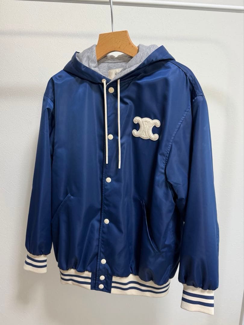 CELINE セリーヌ フード付きテディジャケット レディース38