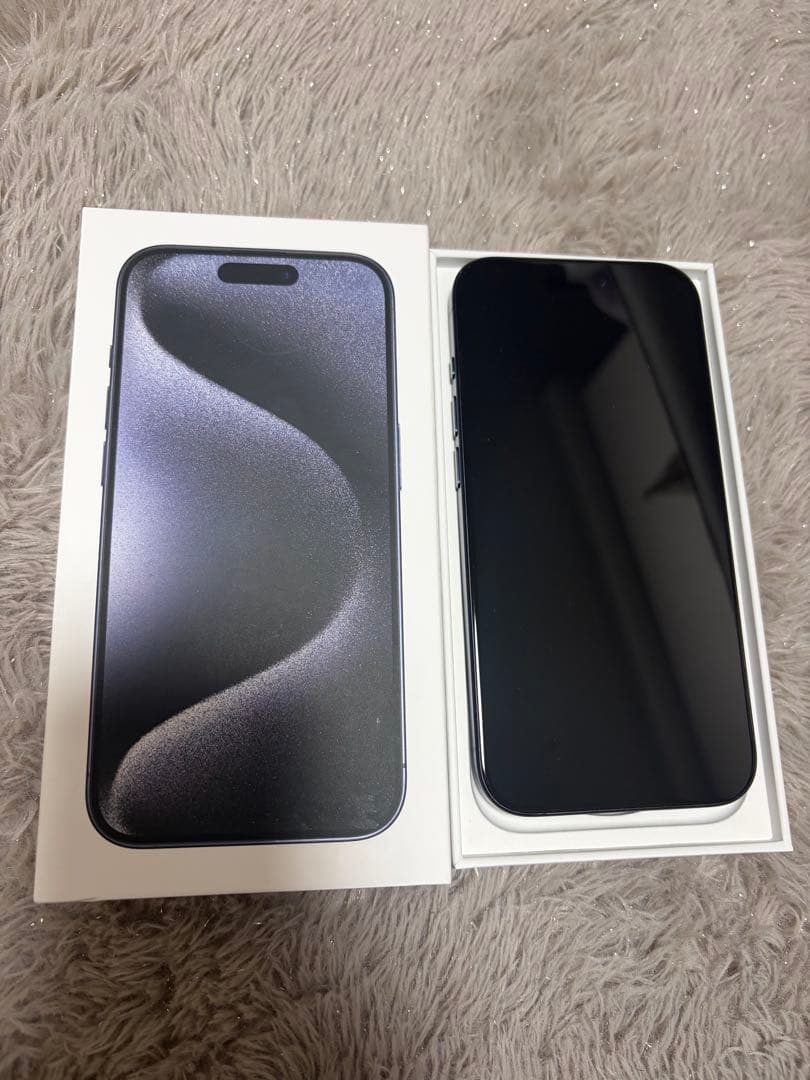米国版 iPhone15 Pro ブルーチタニウム 256GB SIMフリー