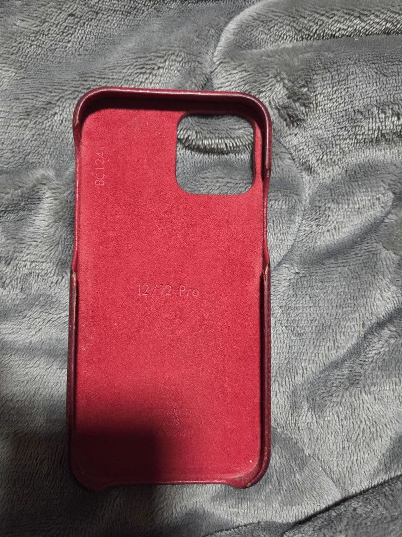 iPhone12.12Pro対応。携帯カバー。ルイヴィトン。