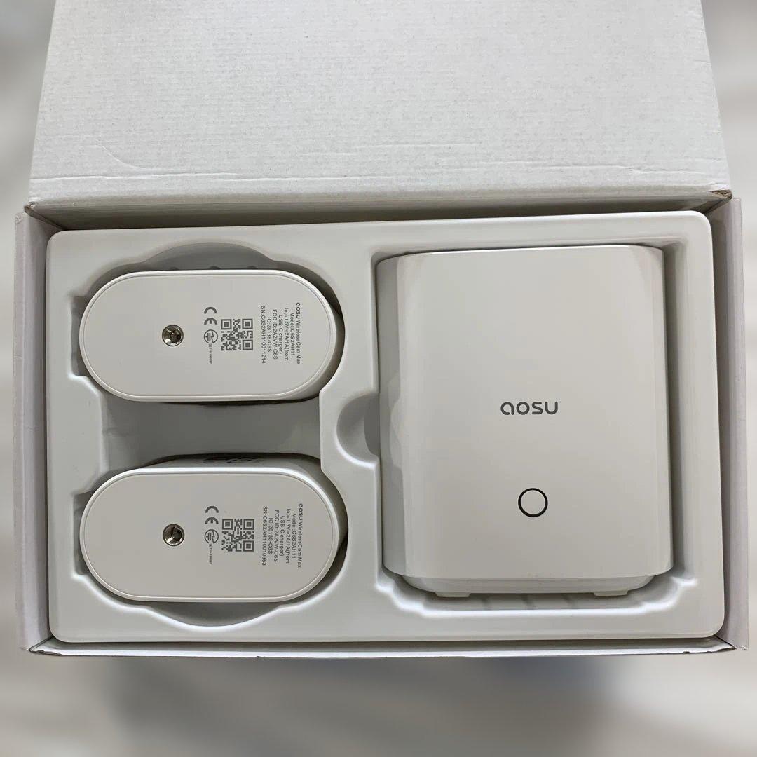 AOSU 5MP ウルトラHD WiFi 屋外監視カメラ