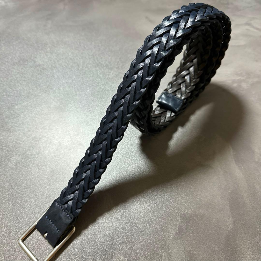 Paul Smith ポールスミス メッシュベルト　ネイビー ブラウン