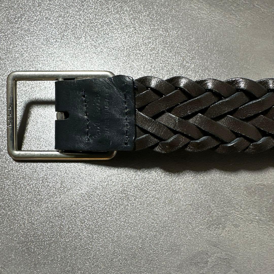 Paul Smith ポールスミス メッシュベルト　ネイビー ブラウン