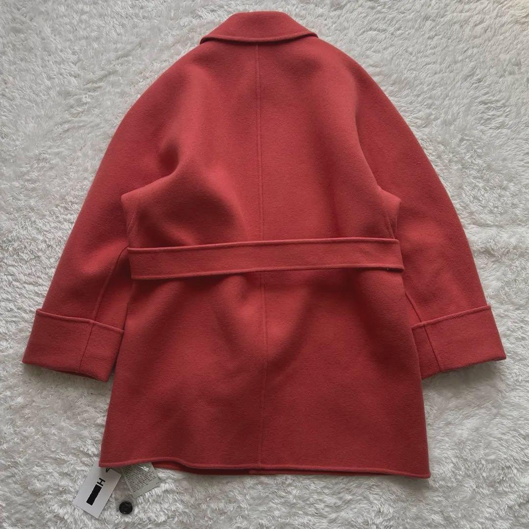 新品未使用　ウール　カシミヤ　 BELTED COAT