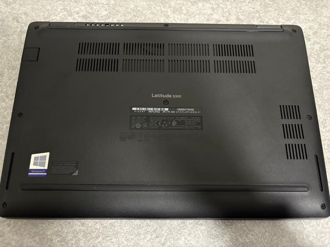 ジャンク品 ノートPC Dell Latitude 5300