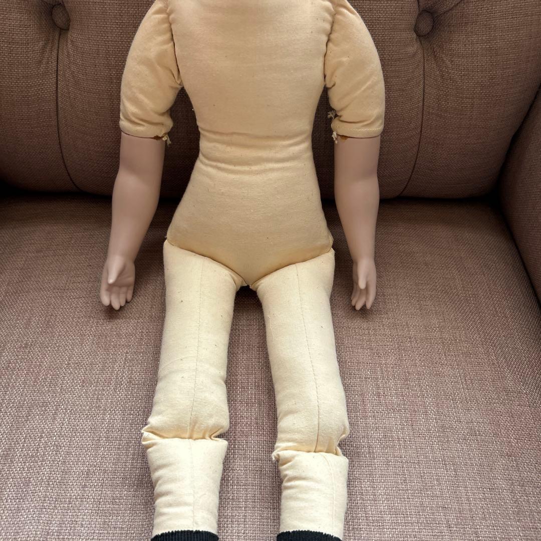 お取り置き品です　ビスクドール　青い目　オープンマウス