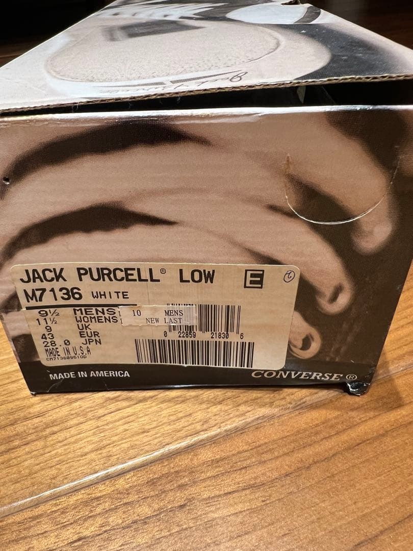 JACK PURCELL MADE IN USA デッドストック