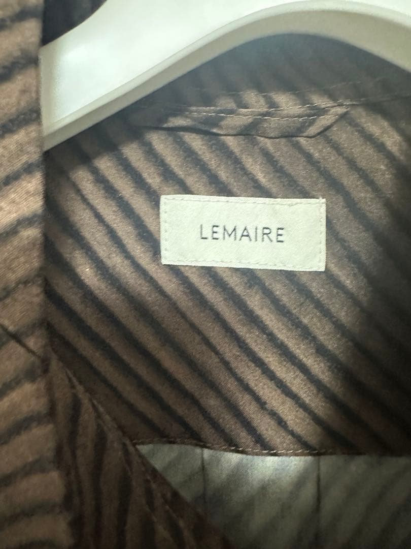 N*p様 lemaire 19aw stripe shirt