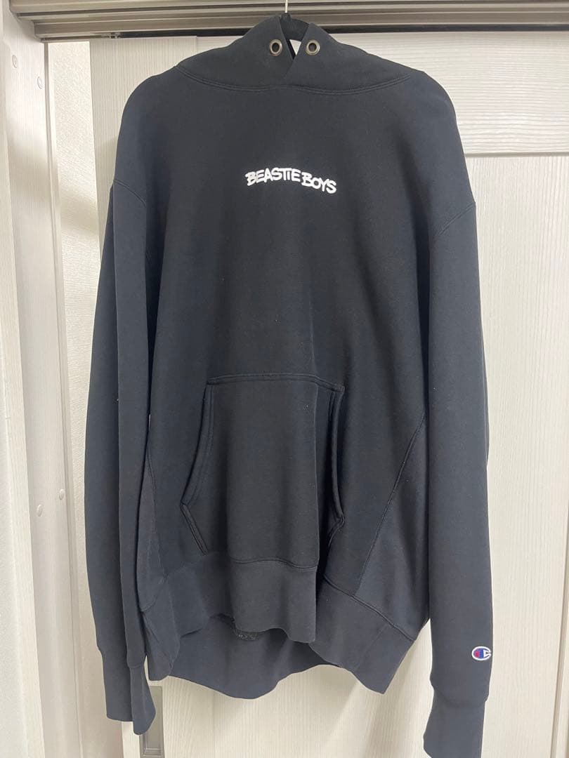 期間限定値下げ‼️BEASTIE BOYS チャンピオンリバースウィーブ　パーカー