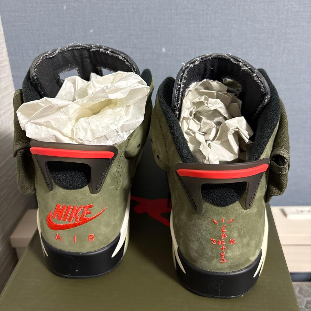 Travis Scott × Jordan 6 \"Medium Olive\"