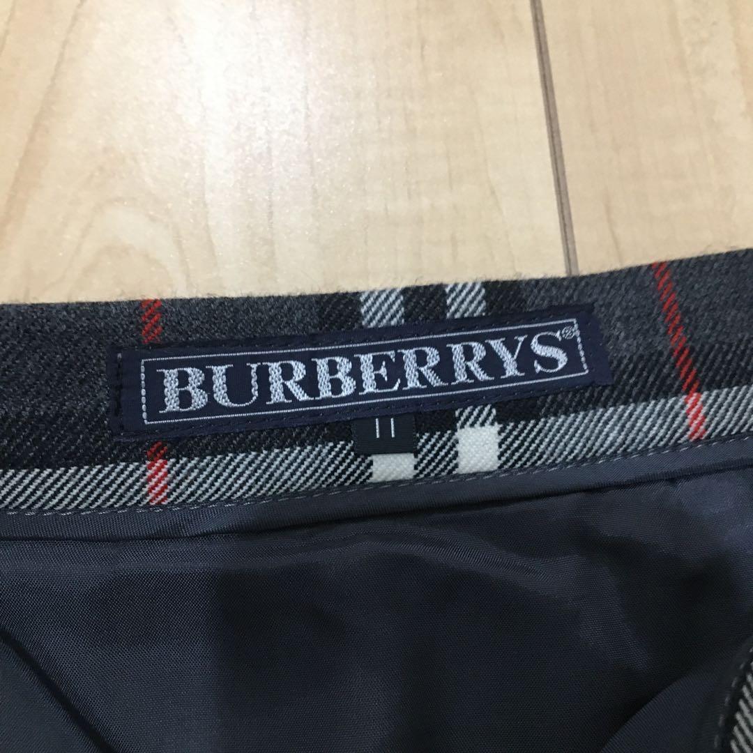 専用です❣️バーバリー ブルーレベル　ウール　ロングスカート