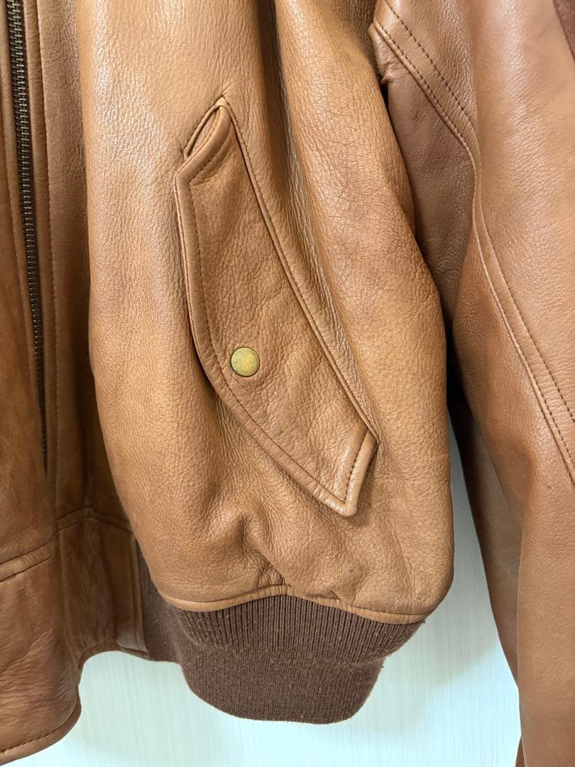 【90s希少】Polo Ralph Lauren オールレザー MA-1