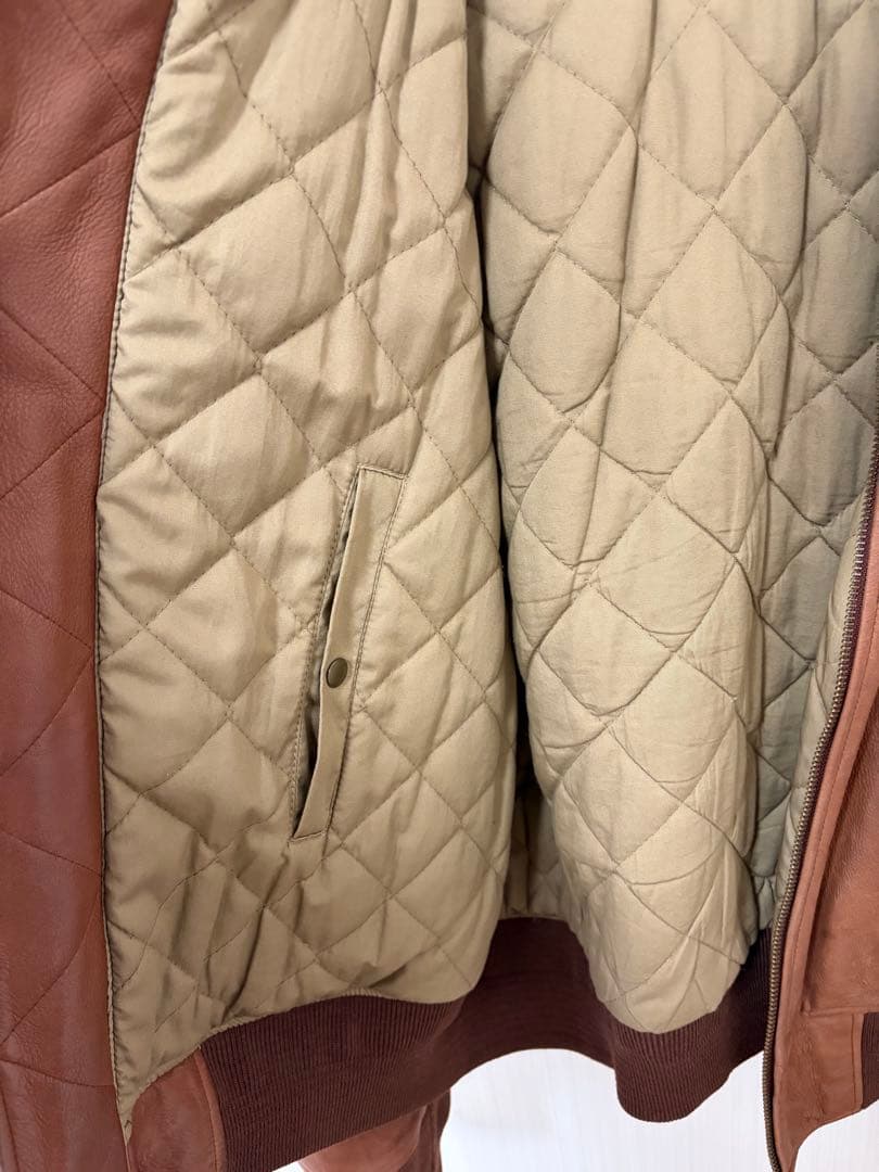 【90s希少】Polo Ralph Lauren オールレザー MA-1