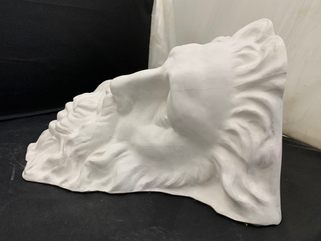 石膏像　チグリス大顔面　デッサン　YOKOHAMA モーゼ