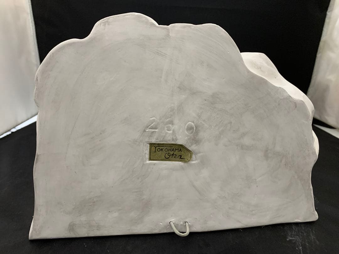 石膏像　チグリス大顔面　デッサン　YOKOHAMA モーゼ