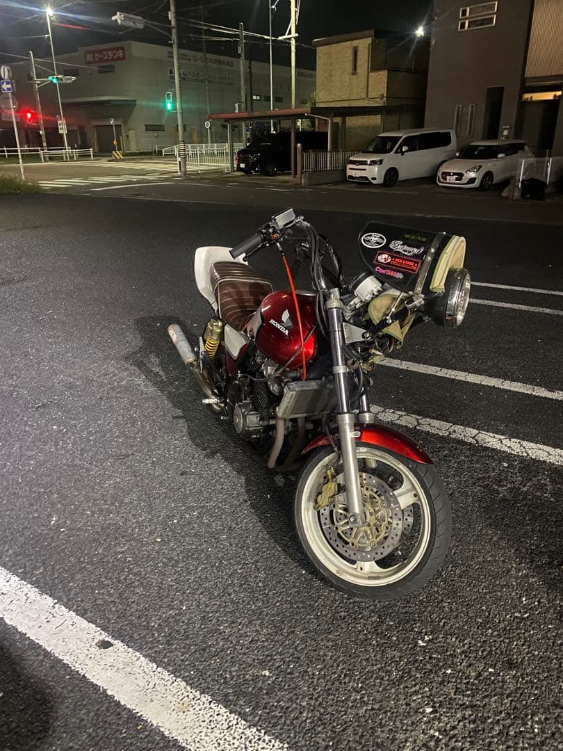 ブラウン バイクシート cb400sf nc31 前期