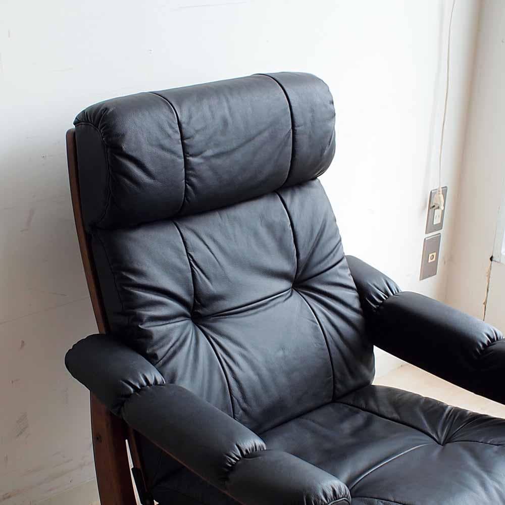 ヴィンテージ 冨士ファニチア リクライニング パーソナルチェア ZR24306