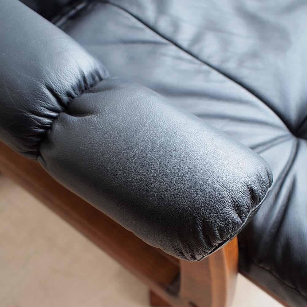 ヴィンテージ 冨士ファニチア リクライニング パーソナルチェア ZR24306