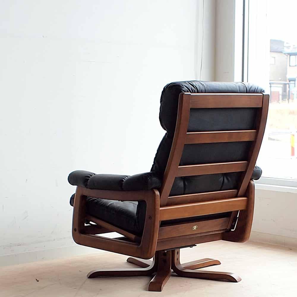 ヴィンテージ 冨士ファニチア リクライニング パーソナルチェア ZR24306