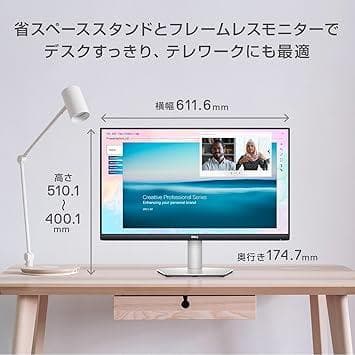 Dell 27インチ 4K UHD USB-C モニター S2722QC